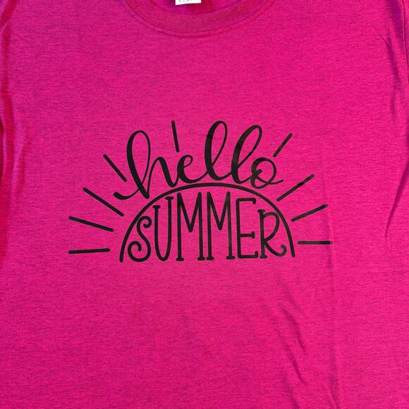 Summer Graphic T-Shirt - Size Large - Excellent Condition! - Picture 2 of 3